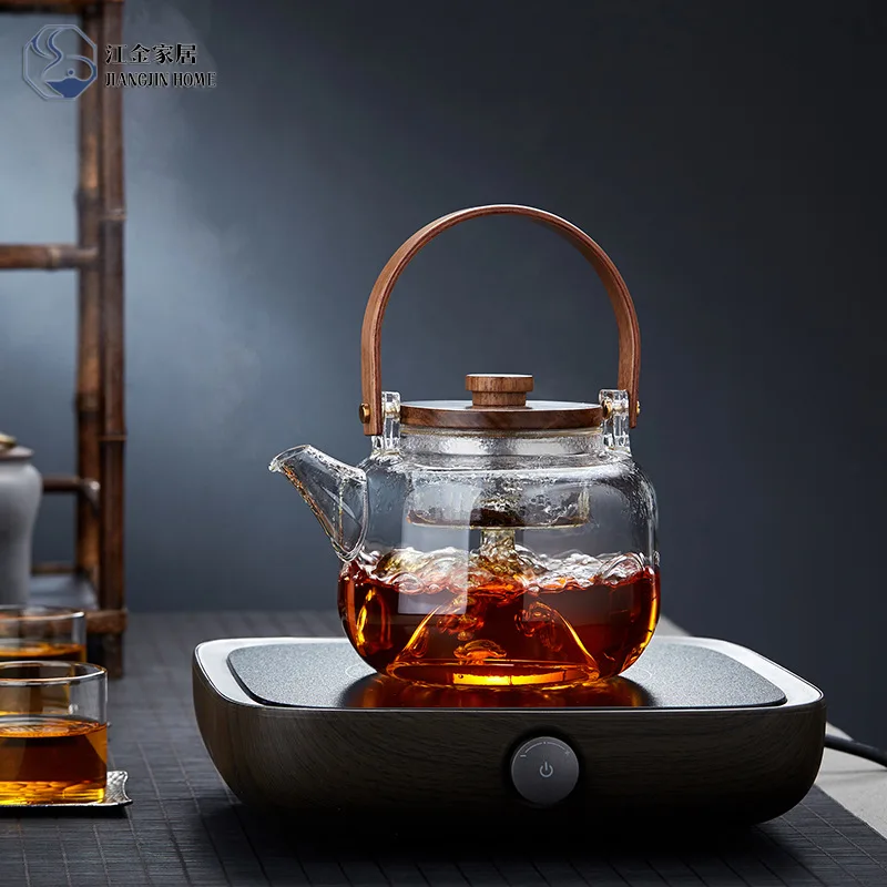 Стекло чайник кофе молока медицины горшок индукционная плита газовая обычных