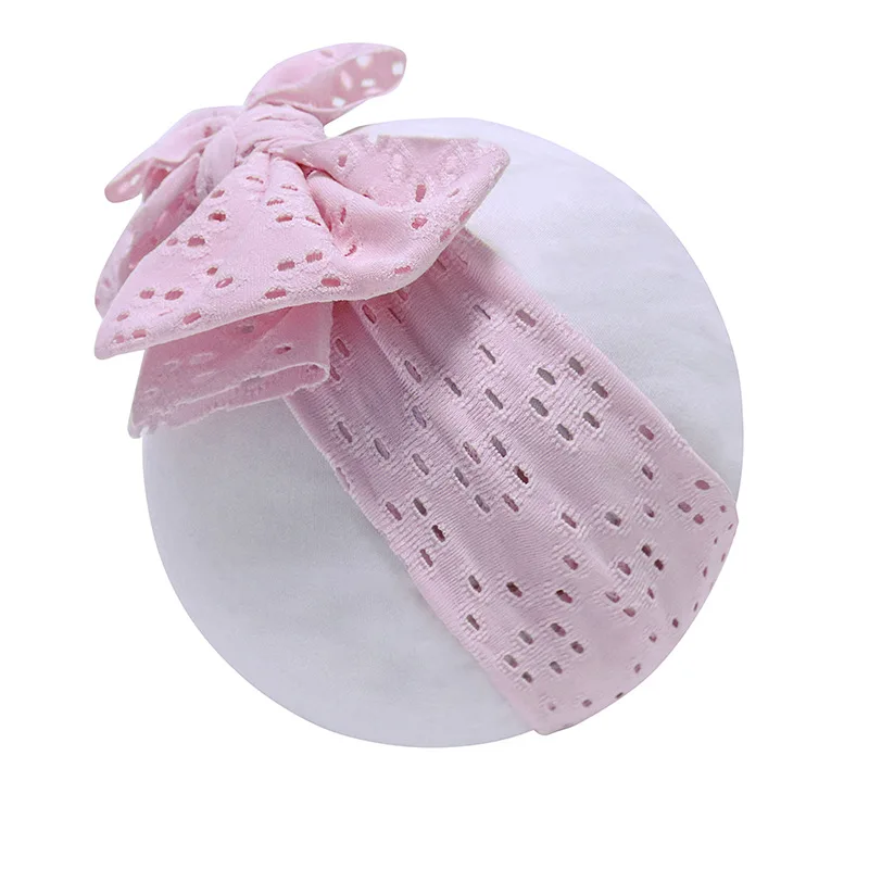 

Baby Girl Headband Infant Hair Accessories Bows Boho Newborn Headwear Rabbit Ear Headwrap Gift Toddlers Bandage Ribbon