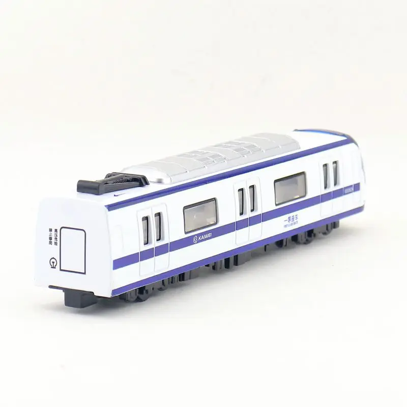 Горяч-продавая 1:87 сплава отступить метро модель высокая моделирования звук