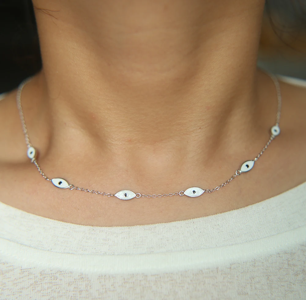 Высокое качество Стерлинговое Серебро 925 пробы Нежный белый и зеленый эмаль