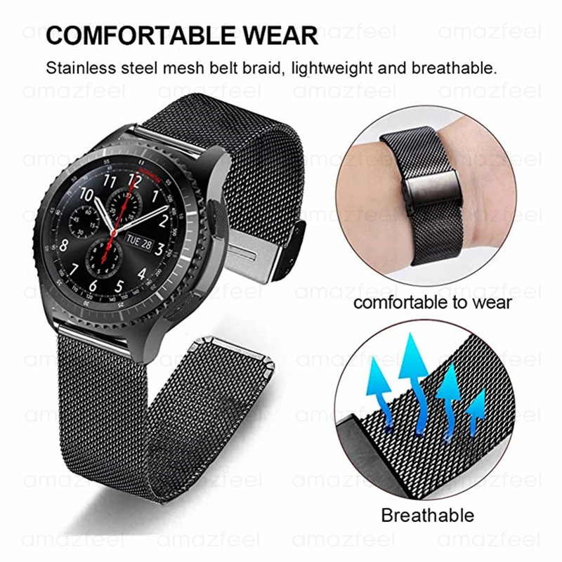 

Metal Strap For Haylou Solar LS05 Band Smart Watch Wrist Bracelet Straps For XiaoMi Haylou Solar LS05 LS02 Strap Mesh Belt Case