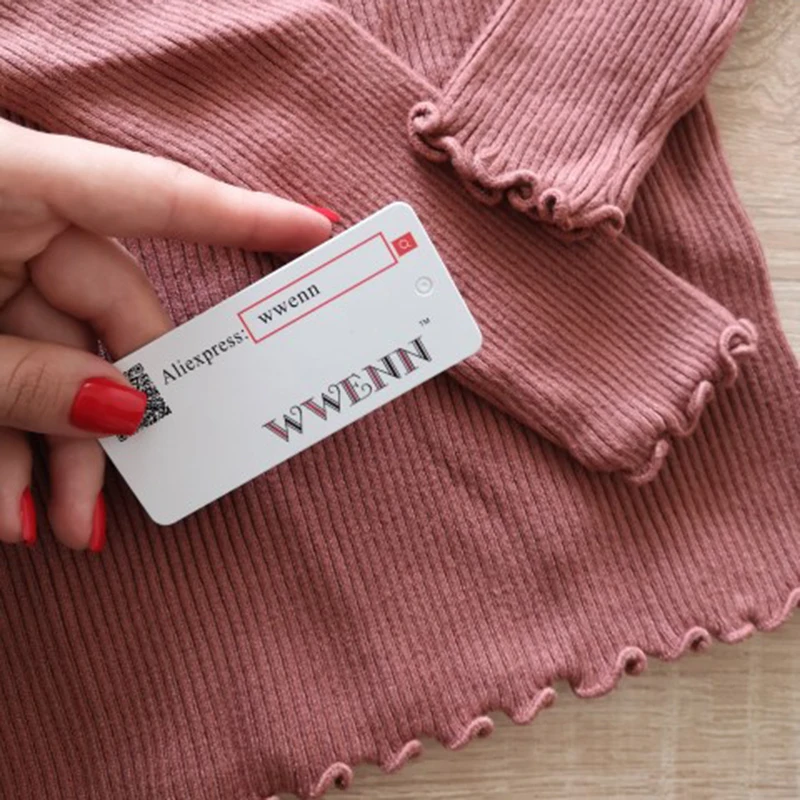 Женский вязаный пуловер в Корейском стиле мягкий винтажный с высоким воротником