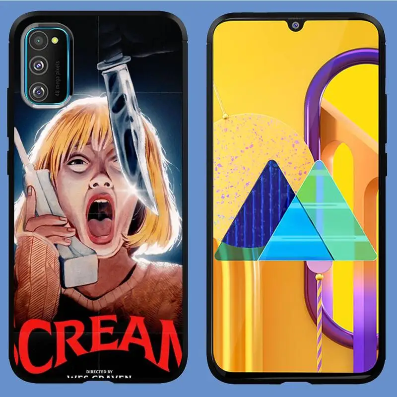 

Ghostface Scream Phone Case For Samsung S6 S7 S8 S9 S10 E S20 Edge plus lite 2019 Black soft nax fundas cover