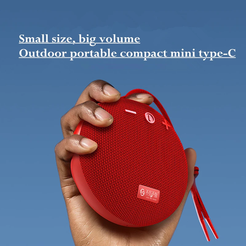 Mini Riding Bluetooth 5.0 Speaker Outdoor IP67 Waterproof Portable Wireless Small Speaker Strong Battery Life Support TF Card enlarge