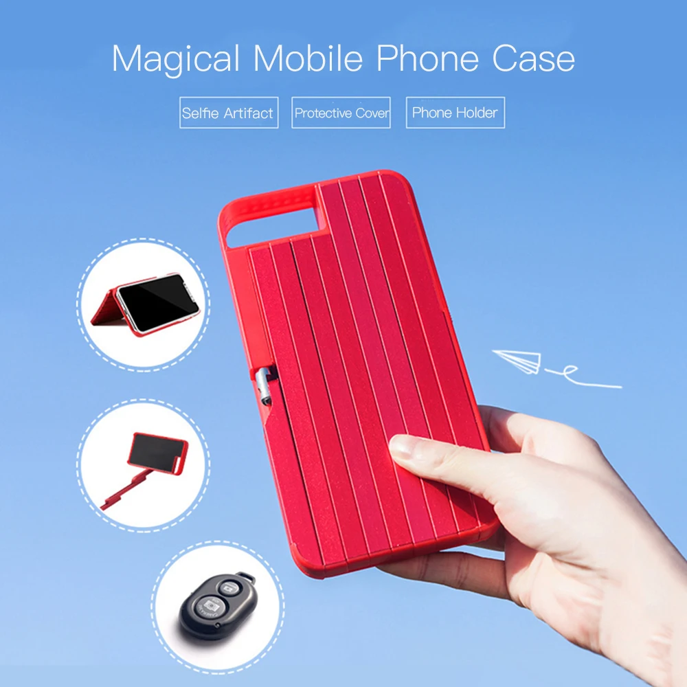 Многофункциональная селфи-палка мобильный телефон складной чехол