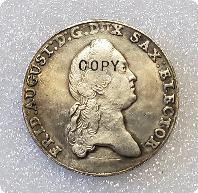 Копия монеты 1775 EDC Thaler Германия Саксония | Дом и сад