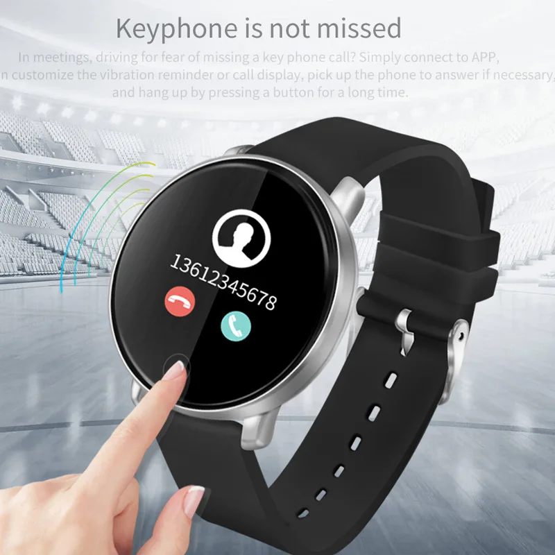 2020 Модные Bluetooth Смарт часы для мужчин и женщин пульсометр кровяное давление спорт