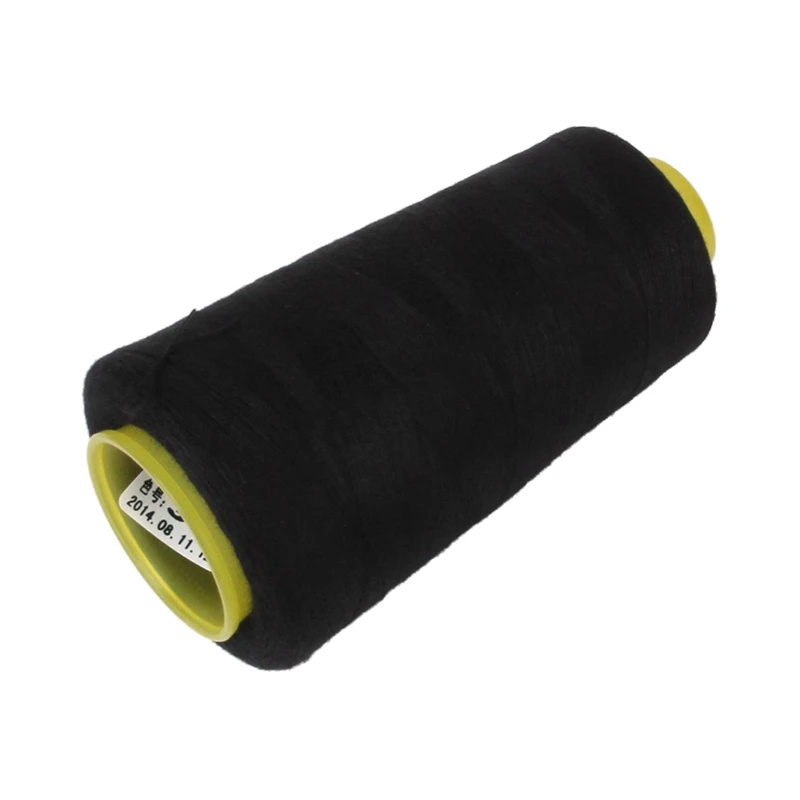 Хлопковая швейная нить для швейной машины 40S/2 неотбеленная (черная) | Дом и сад