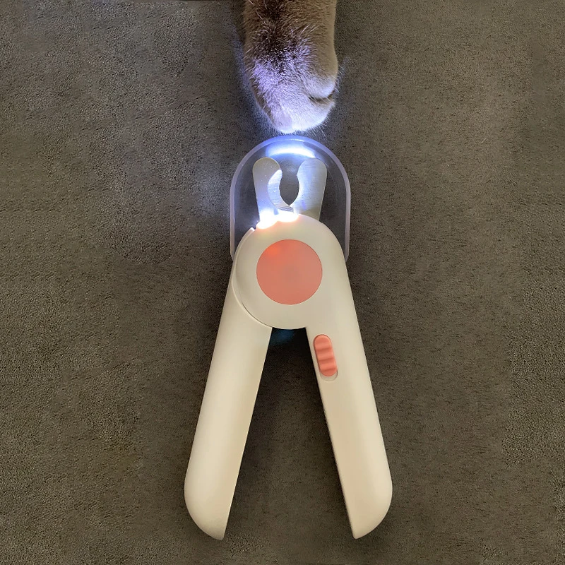

Pet Nail Scissors Claw Grinder Dog Puppy Led Light Clipper Electric Trimmer for Cat Kitten Grooming Cleaning