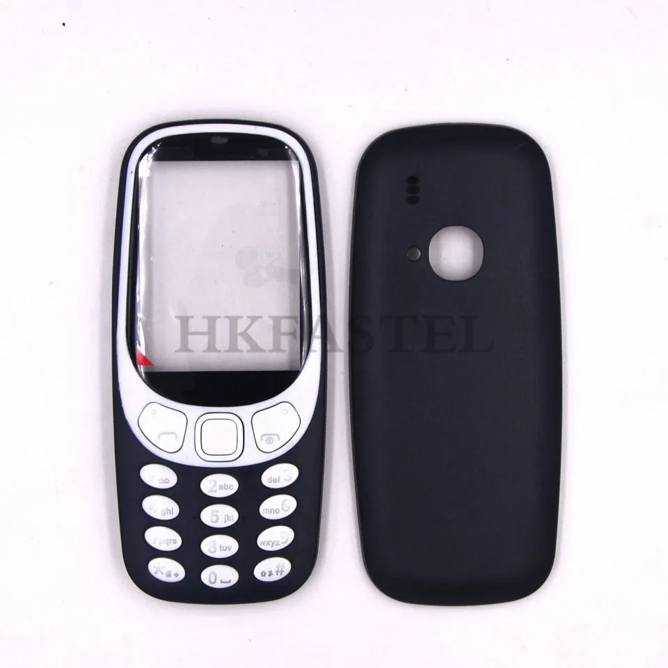 Dark Blue Color HKFASTEL для Nokia 3310 двойная sim-карта высококачественный чехол для мобильного телефона с клавиатурой - Цвет: Dark Blue Color