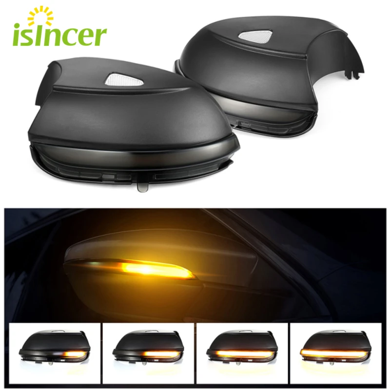 2 шт. автомобиля зеркало индикатор светодиодный поворотник светильник для VW Scirocco