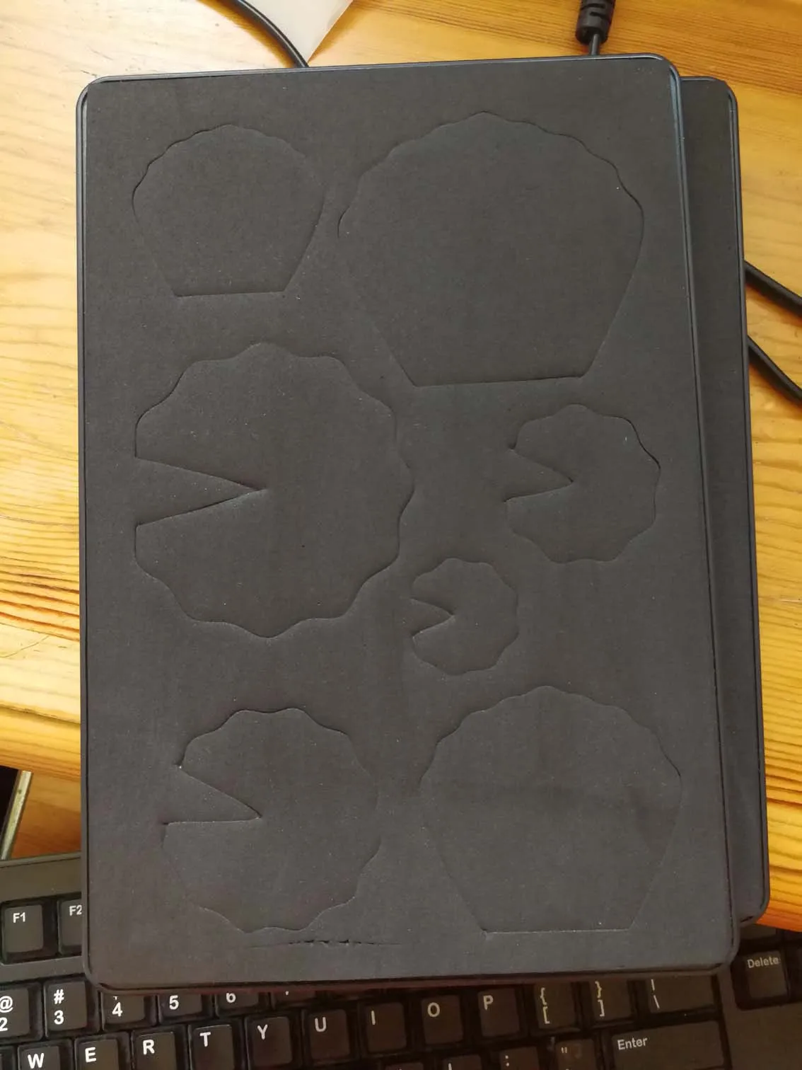 

Flower cutting wooden steel die SMR-FL0067