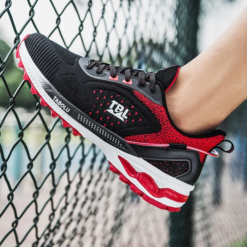 Мужские кроссовки для бега удобная и дышащая Спортивная обувь марафона Мужская