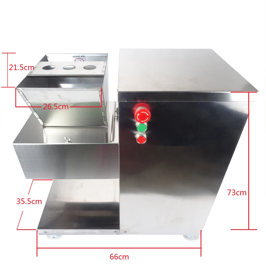 Free shipping QW model meat cutting machine 800kg /hr /meat cutter/ slicer | Food Processors