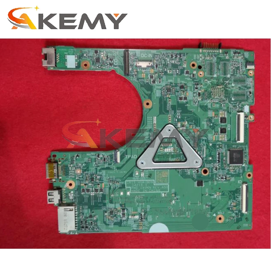 Akemy i3-4-й процессор 920M 2GB для Dell Inspiron 3458 3558 Материнская плата ноутбука 14216-1 CN-0CT7C8 CT7C8