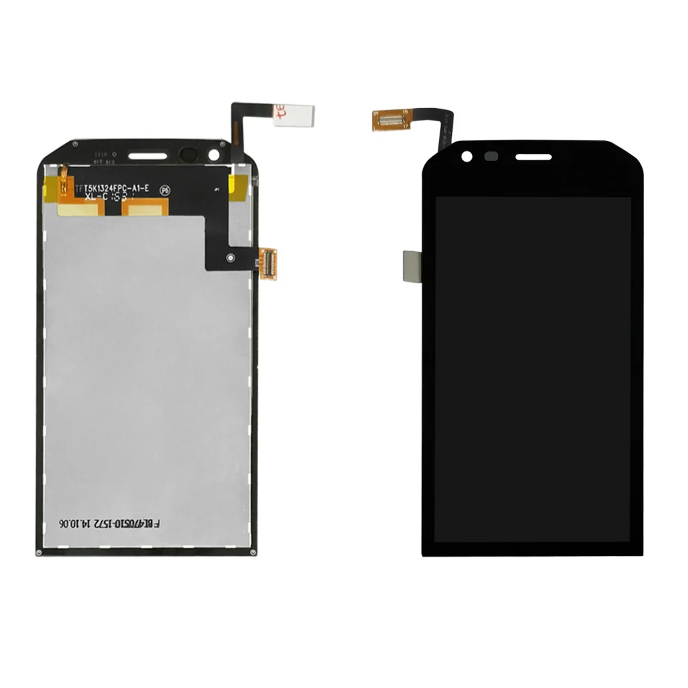 4 7 black for caterpillar cat s40 lcd displaytouch screen digitizer assembly for cat s40 screen lcd mobile phone accessories free global shipping