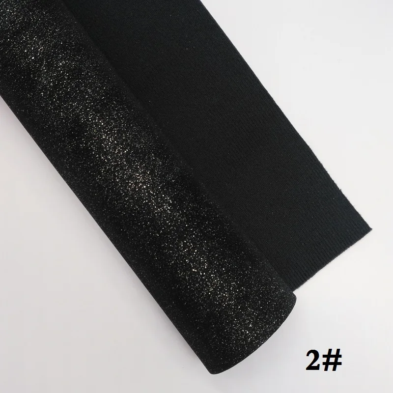 2 Glitterwishcome 21X29 см A4 размер винил для бантов нубук кожа с блестками Fabirc искусственная кожа листы для бантов, GM301A - Цвет: 2
