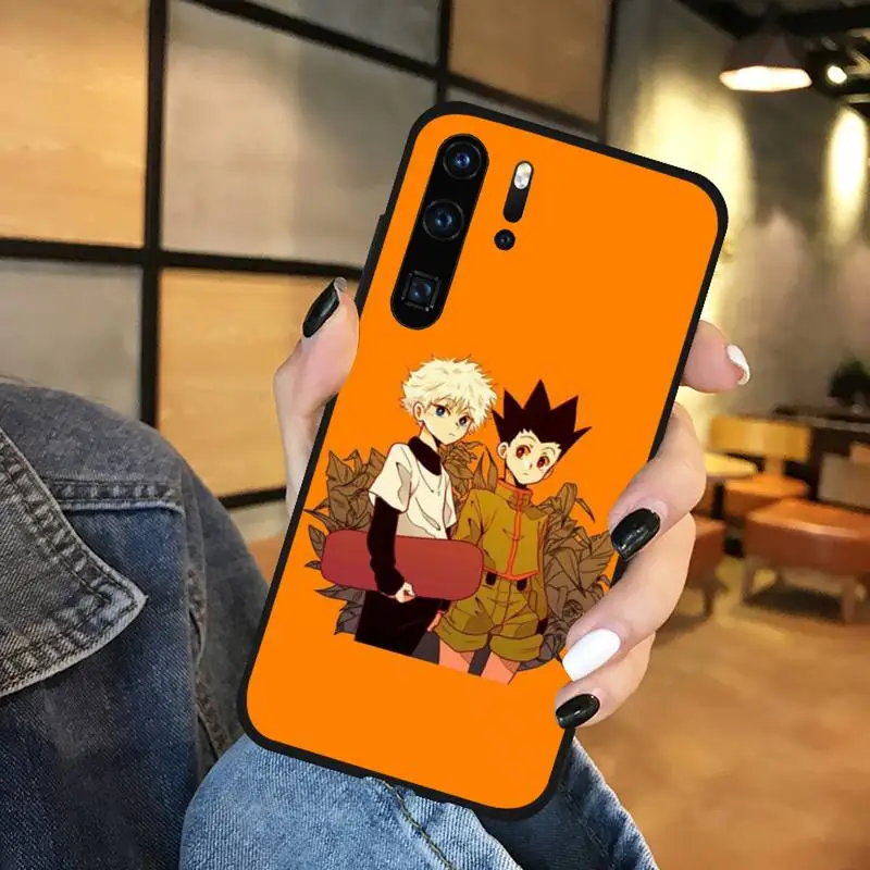 

Anime Hunter x Hunters Phone Case Funda For Huawei P9 P10 P20 P30 Lite 2016 2017 2019 plus pro P smart