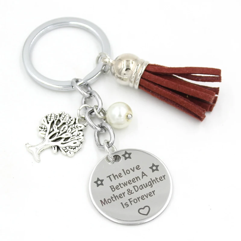 Новое поступление брелок с кисточкой любовь между мамой и дочерью вечная