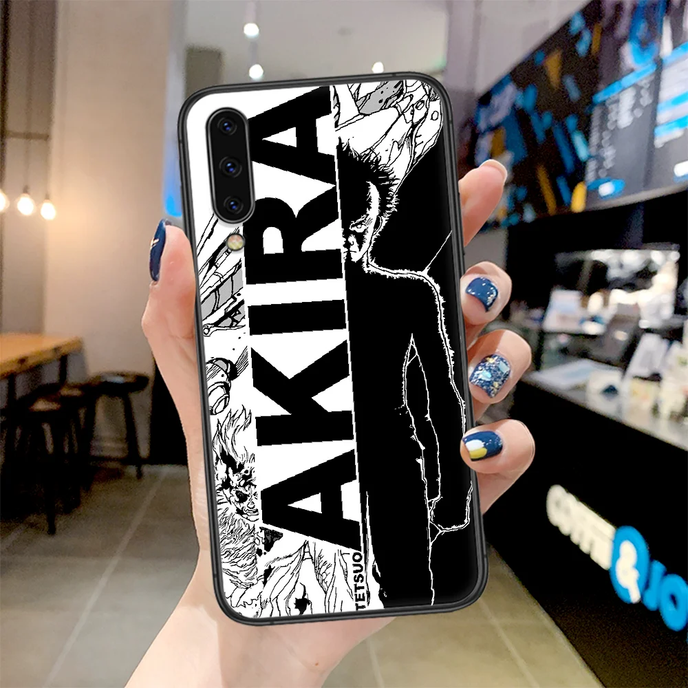 

Anime Akira 1988 Phone Case For Samsung Galaxy A 3 5 7 8 10 20 20E 21S 30 30S 40 50 51 70 71 black Funda 3D Hoesjes Painting