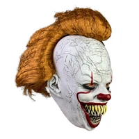 new led pennywise clown mask stephen kings it chapter two masque cosplay helmet prop masks 07