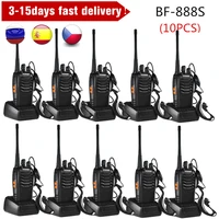 10 units baofeng bf888s walkie talkie uhf fm transceiver 5w bf 888s handheld two way radio 16ch 888s ham cb radio dropshipping