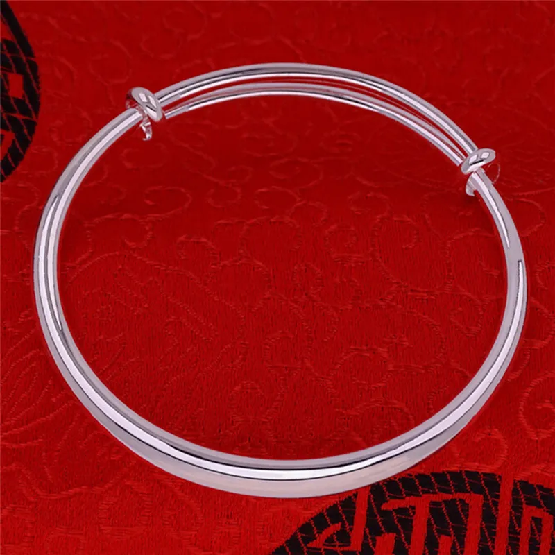 

Fashion Silver Plated Bangle Royal Bracelet Gifts For Women Classic Jewelry