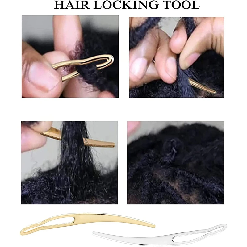 

Dreadlocks Hook Tool 10 Pack,Crochet Hook Hair Weaving Needle Crochet Bent Latch Hook Crochet Needle Hook for Braid Hair