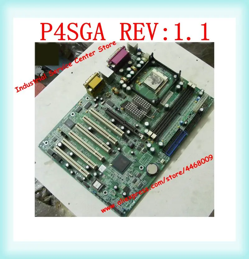 Оригинальная Промышленная материнская плата P4SGA REV: 1 478 pin P4SGA|Кронштейны| |