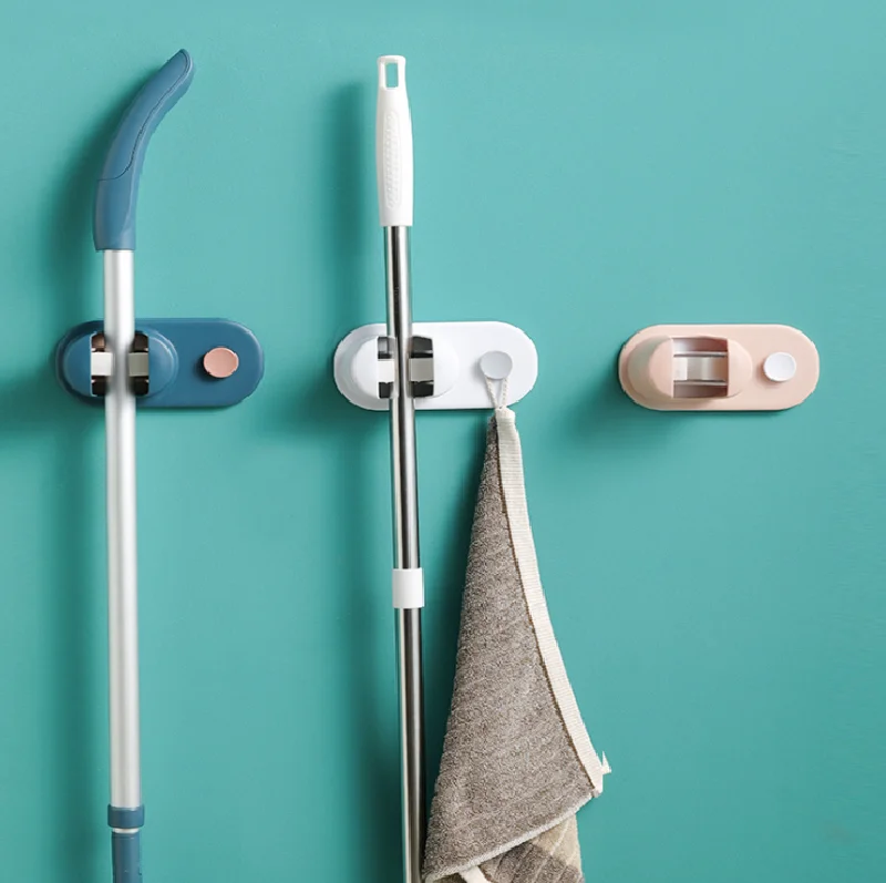

Mop Rack Organizer Cleaning Brush Broom Hanger Mop Holder Wall Mounted Kitchen Hook Bathroom Accessories