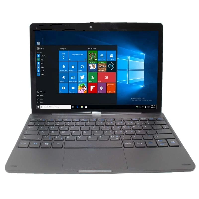 10 1 дюймов Новое поступление WINDOWS Intel Atom Quad core 2 Гб + 32 ГБ/64 ГБ 1280x800 IPS Двойная камера с
