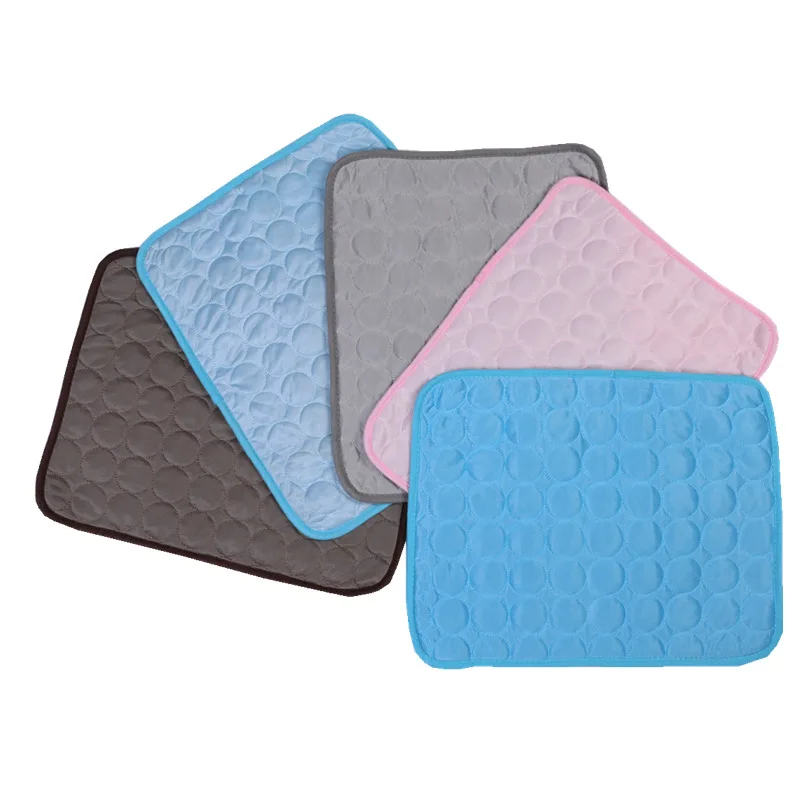 

Cooling Mat Pad bed for Dogs Cats Ice Silk Mat Cooling Blanket Cushion for Kennel/Sofa/Bed/Floor/Car Seats Keep Cool in Summer