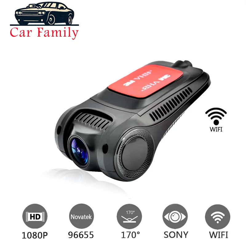 Novatek 96655 IMX 322 Full HD 1080P Автомобильный видеорегистратор WIFI автомобильная камера