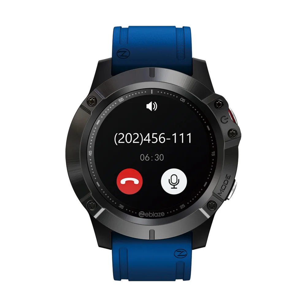 

IP67 Heart Rate Monitor Watches Outdoor Shopping Wearing IPS Color Screen Blood Pressure Accessories for Zeblaze VIBE 6