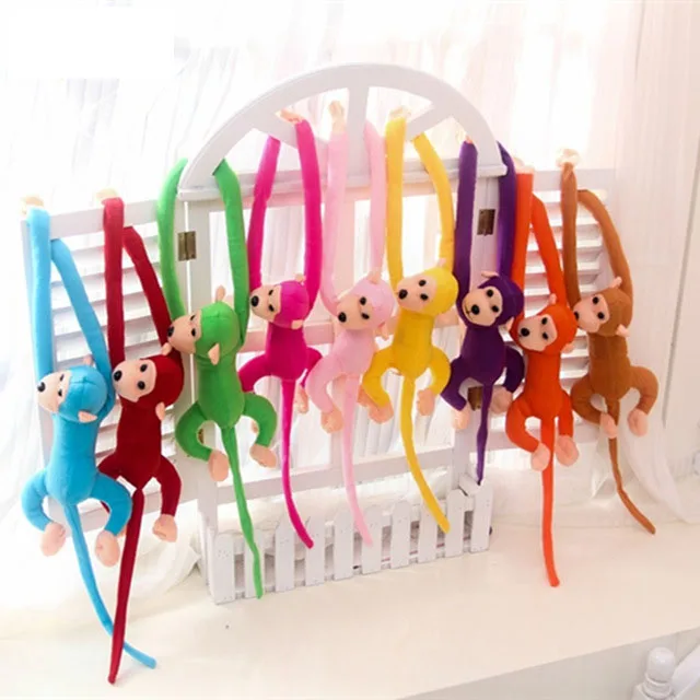 Длинные Руки обезьяна 60 см от рукоятки до хвоста плюшевые игрушки подарок для