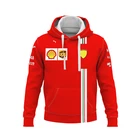 Мужская Красная толстовка с капюшоном F1 формула 1, для экстремальных видов спорта, для весны и осени