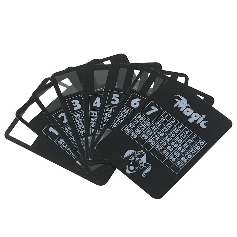 1 комплект возраст перспектива волшебные карты показать Тестовая карта реквизит