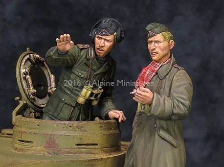 1/35 масштабный сборный Набор для фигурок из смолы бронированная сила | Игрушки и