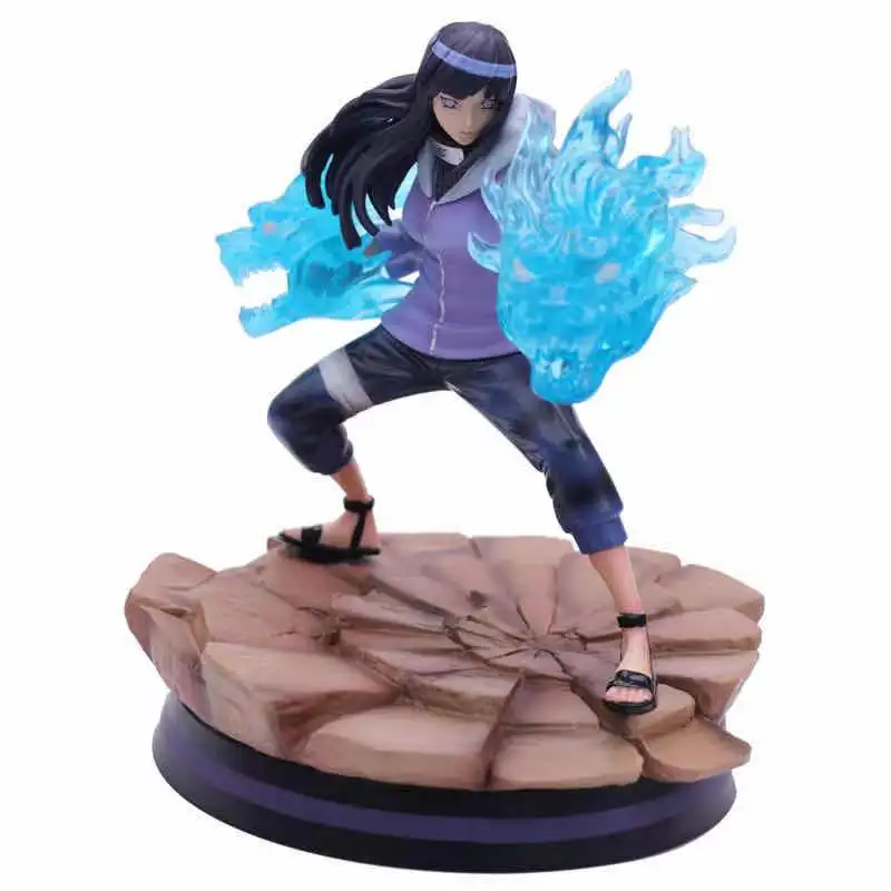 

Figurine Hyuuga Hinata Twin Lions Fist Battle Ver PVC Figure Doll Collectible Model Toy Anime Figure