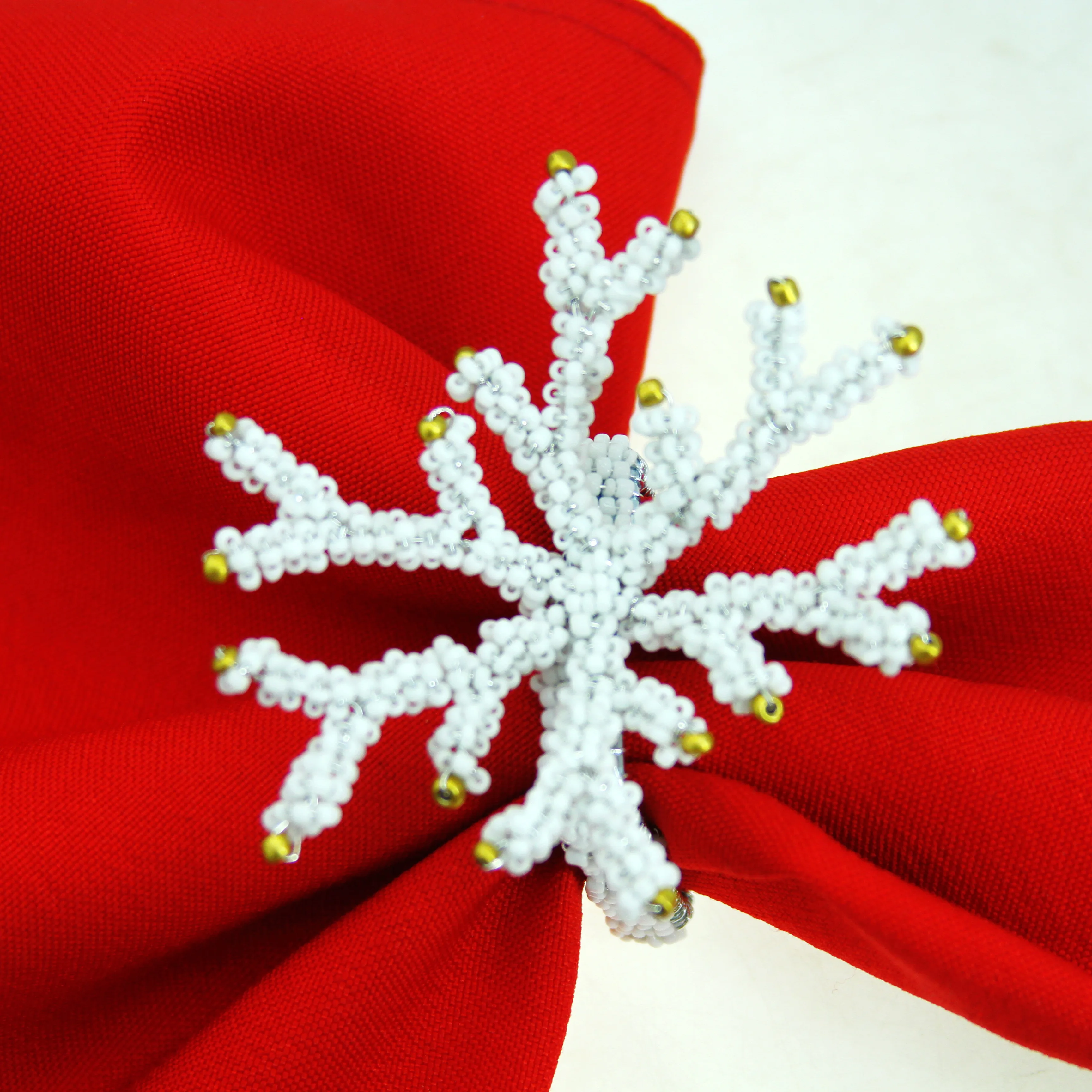 

red coral napkin ring, wholesale napkin holder