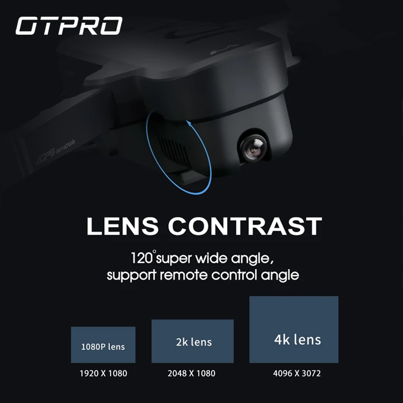 OTPRO Радиоуправляемый Дрон 1080P HD видео запись 12MP мини камера Дрон в Радиоуправляемый квадрокоптер вертолет 4K НЛО игрушки