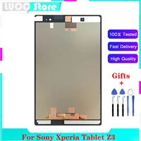 for sony xperia tablet z3 sgp611 sgp612 sgp621lcd display original touch screen digitizer sensors assembly panel 100 tested