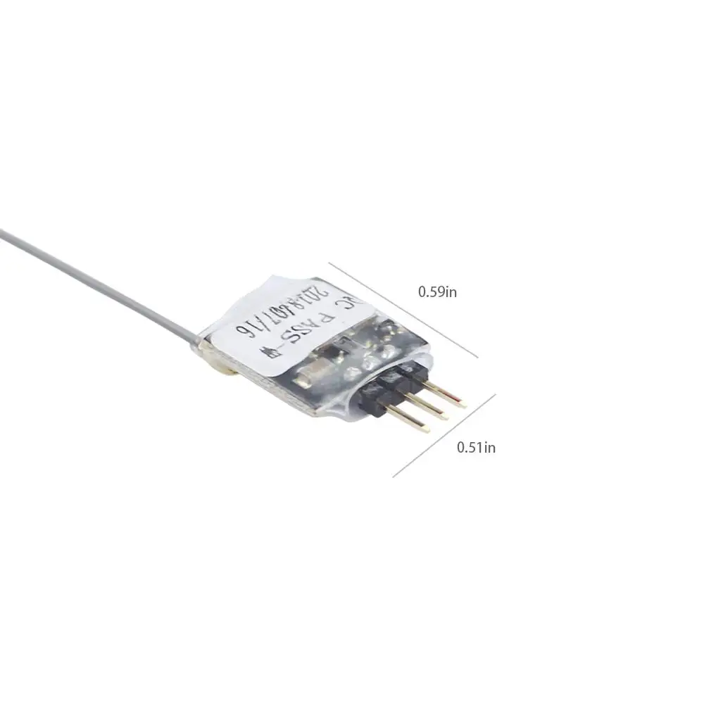 Радиочастотный приемник Radiolink R6DSM 2 4G 10CH мини SBUS/PWM подходит для гоночных дронов