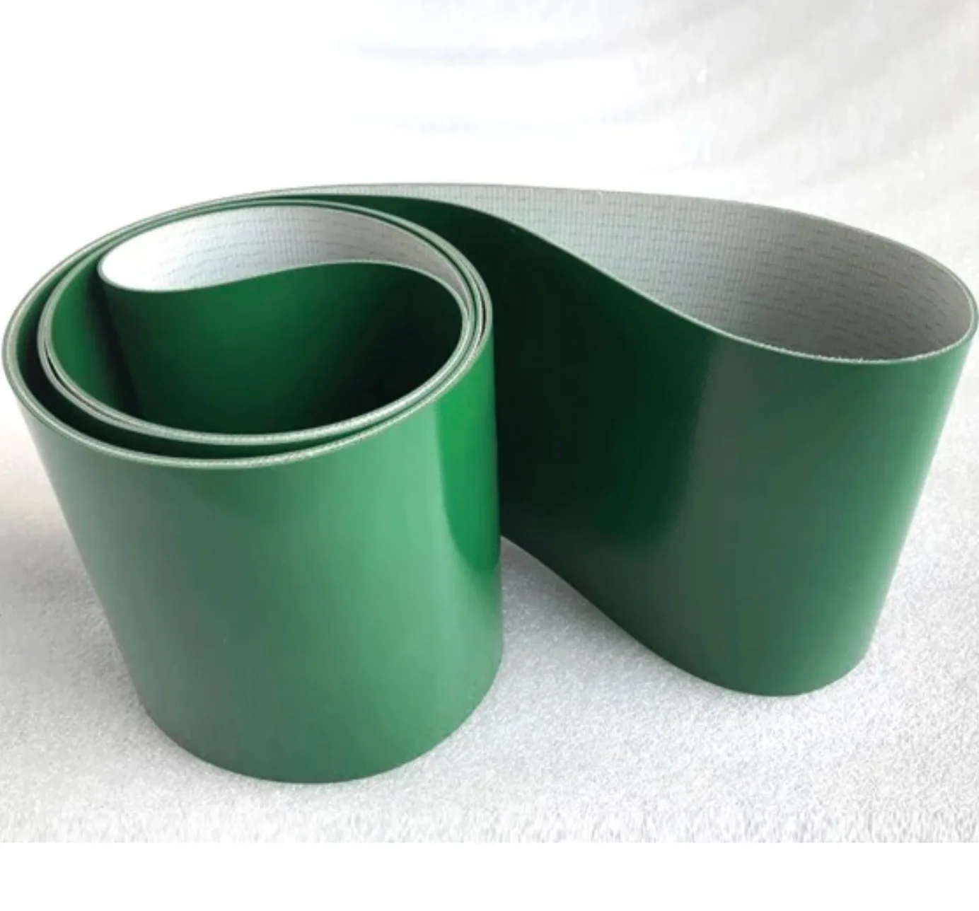 

Belt Perimeter:2400x150x3mm Green PVC Flat Belt Light Assembly Line Industrial Belt Conveyor