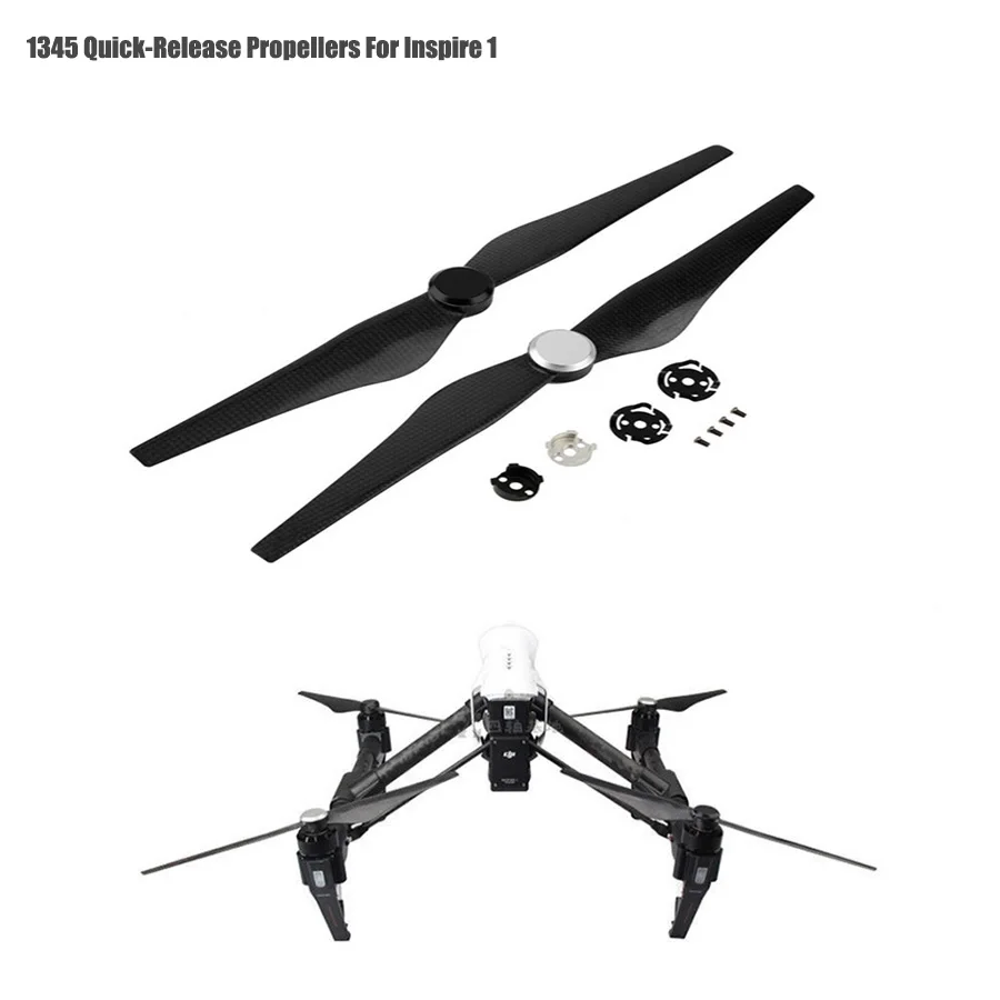 1/2 пары для DJI Inspire 1 пропеллеры 1345 пластина быстрого крепления с винтом основания