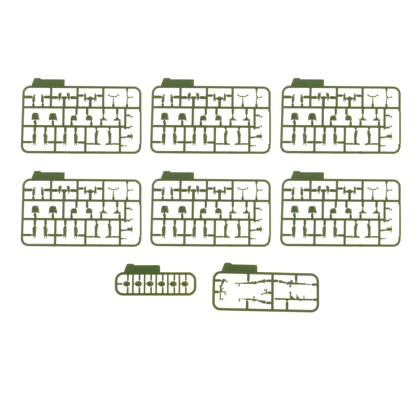 

Масштаб 1:35, солдат, Детская сборка для декора песочного стола, набор Несобранных моделей фигур, набор строительных моделей