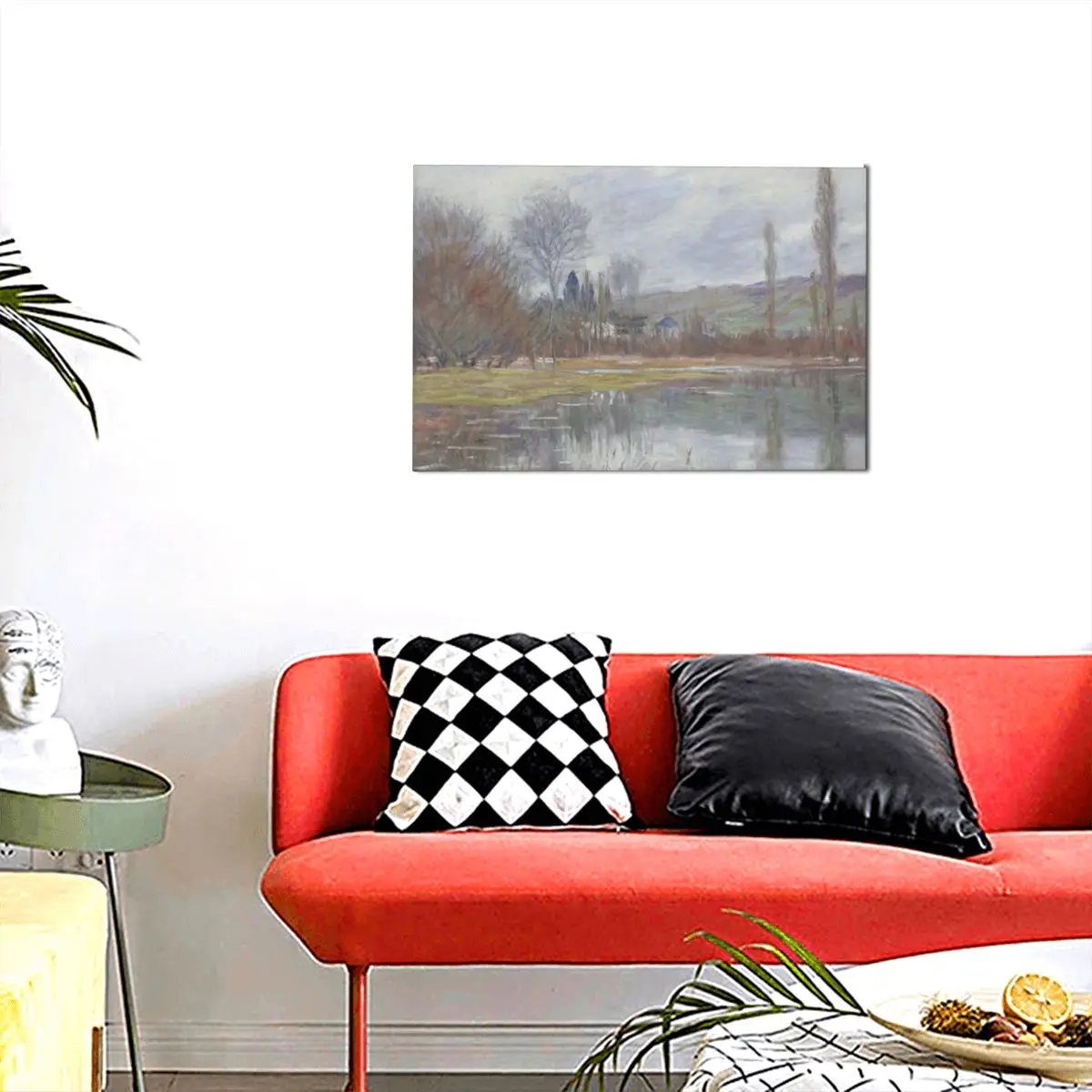 

Monet Painting Wood Bedroom Decoration Pictures New Special Room Decor