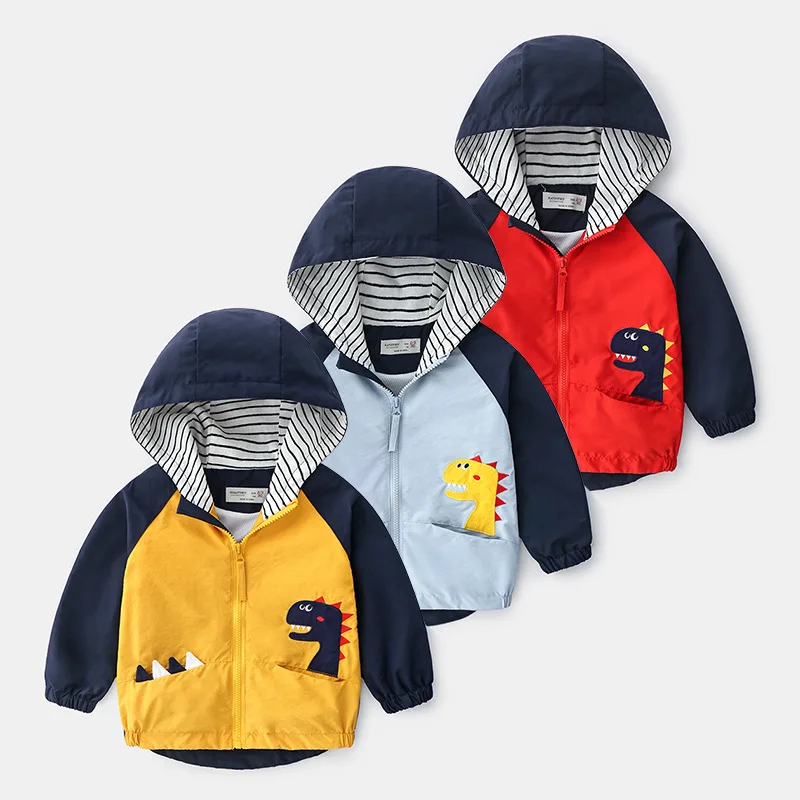 

Детская непромокаемая ветровка на молнии, с капюшоном