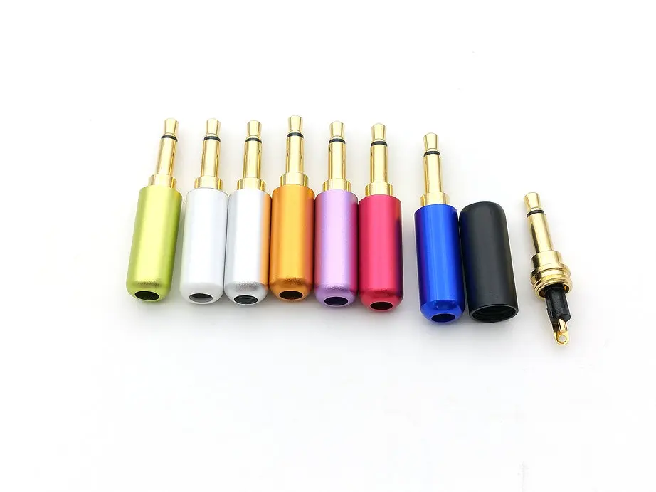 40 шт 8 цветов мини разъем 3 5 мм моно адаптер для пайки|adapter 3.5mm|adapter plugadapter 3/8 |