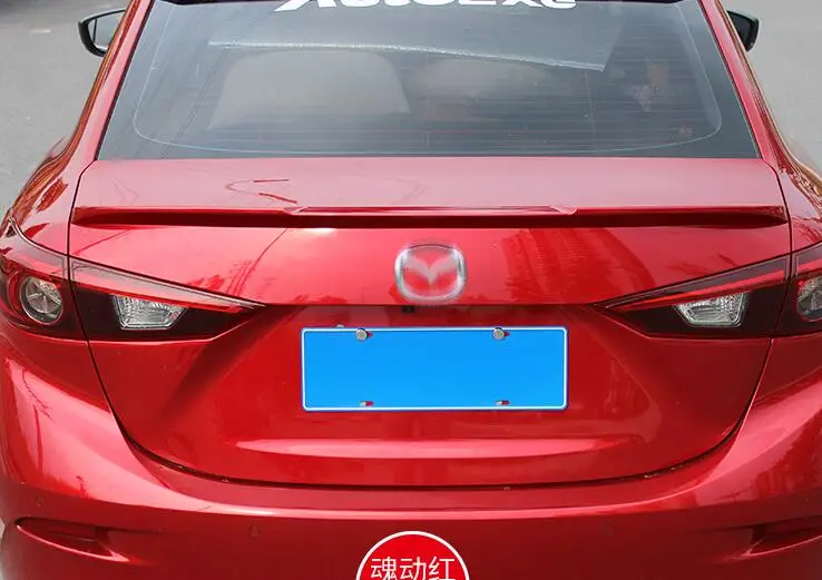 Высокое качество ABS краска автомобиля задний багажник спойлер крыло подходит для